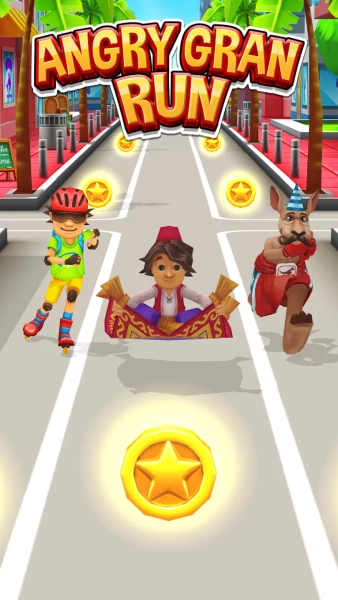 Angry Gran Run - Running Game MOD