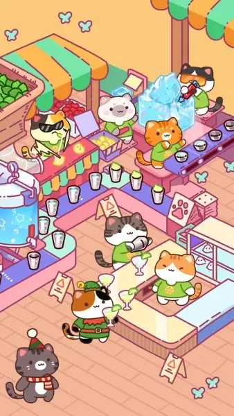 Cat cooking bar - nấu nướng MOD