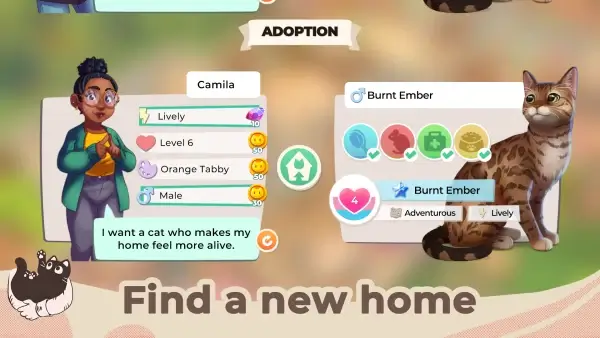 Cat Rescue Story: pets home MOD