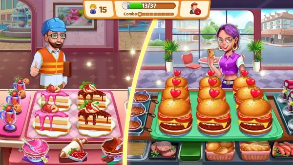 trò chơi nấu ăn : Cooking Town MOD