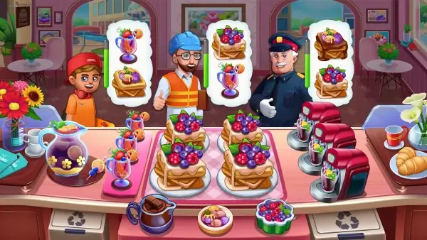 trò chơi nấu ăn : Cooking Town MOD