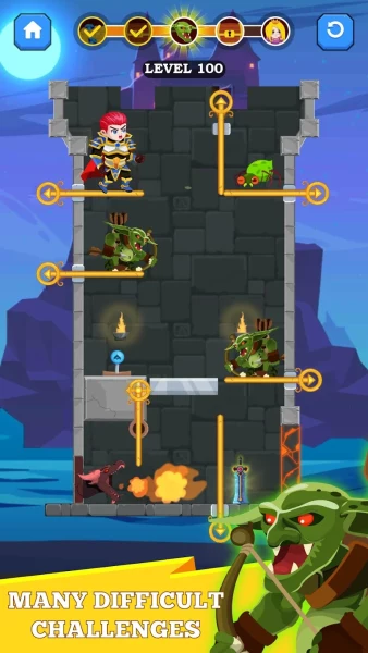 Hero Rescue - Câu Đố Hack Não MOD