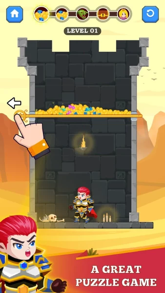 Hero Rescue - Câu Đố Hack Não MOD