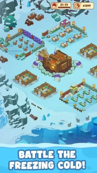 Icy Village: Survival Idle MOD