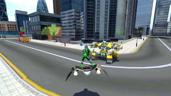 Rope Frog Ninja Hero Car Vegas MOD